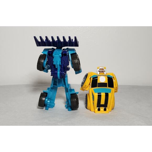 Transformers 4.25" Thunderhoof And 2.5" Bumblebee Lot Pre-owned - Picture 2 of 6